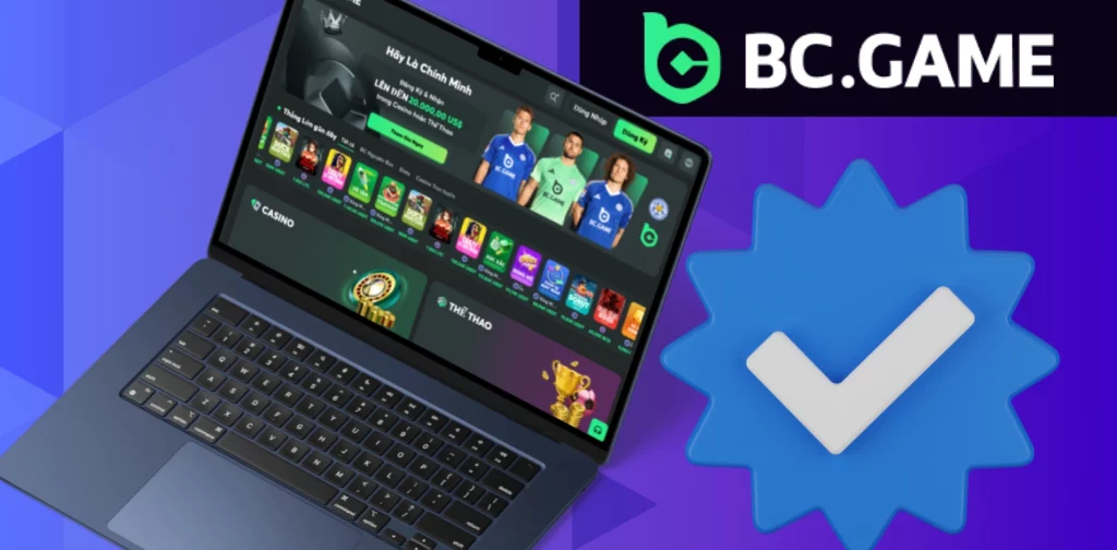 Xác minh tài khoản BC.Game